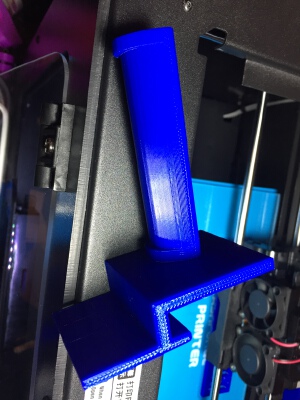 Flashforge Creator Pro Hatchbox spool holder | 3d print model