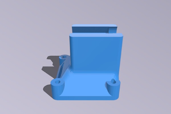 Fan Mount used by Droodle for Cobblebot Mod | 3d print model