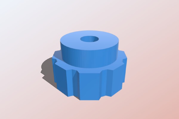 Small M3 thumbscrew | 3d print model