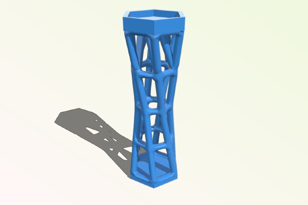 Flying RPG hex grid prop | 3d print model