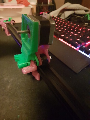 v-king x carrier direct drive addon | 3d print model