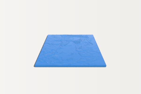 Bob Dylan Bas-Relief | 3d print model
