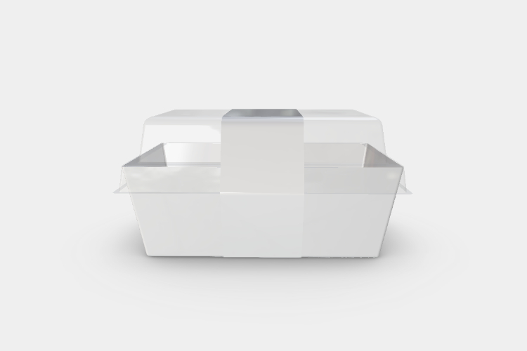 Cake Container Sleeve Mockup
