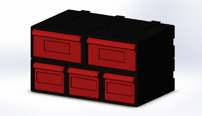 Modular drawers | 3d print model