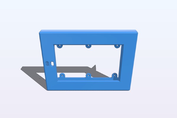 Amazon Fire HD8 (7th _ 8th Generation) Wall Mount Frame | 3d print model