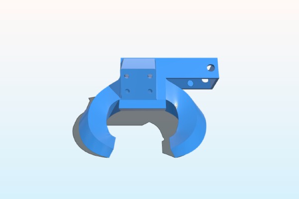 BMG aero wind cooling duct | 3d print model