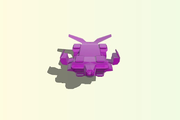 Aliens Dropship | 3d print model