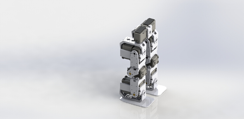 Modified bioloid brackets | 3d print model