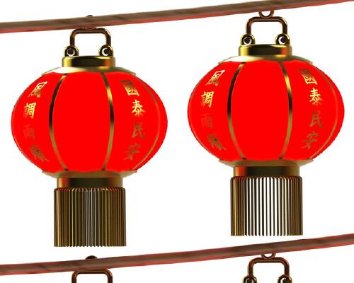 Chinese Lantern _ 燈籠 _ 鼓仔燈 _ 花燈 | 3d print model