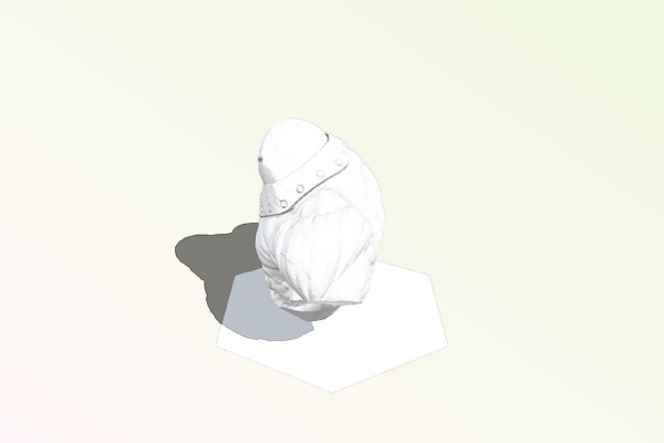 Juggernaut Removable Helmet Part | 3d print model