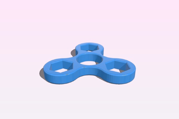 hand spinner salih | 3d print model