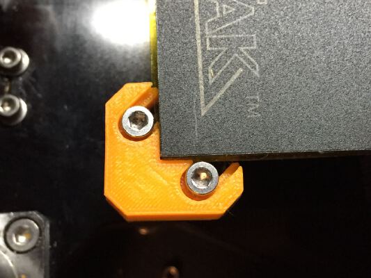 Printbed Bracket for MakerGear M2 | 3d print model