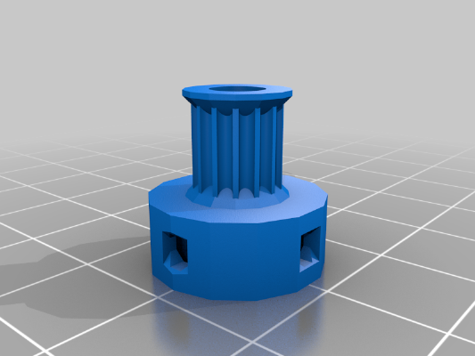 Customizable GT2 Gear _ Pulley _ Idler | 3d print model