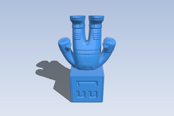 Filameno - Impresoras 3D mascot | 3d print model