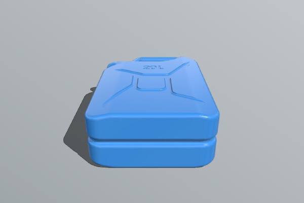 JERRYCAN GASOLINE JERRY CAN | 3d print model