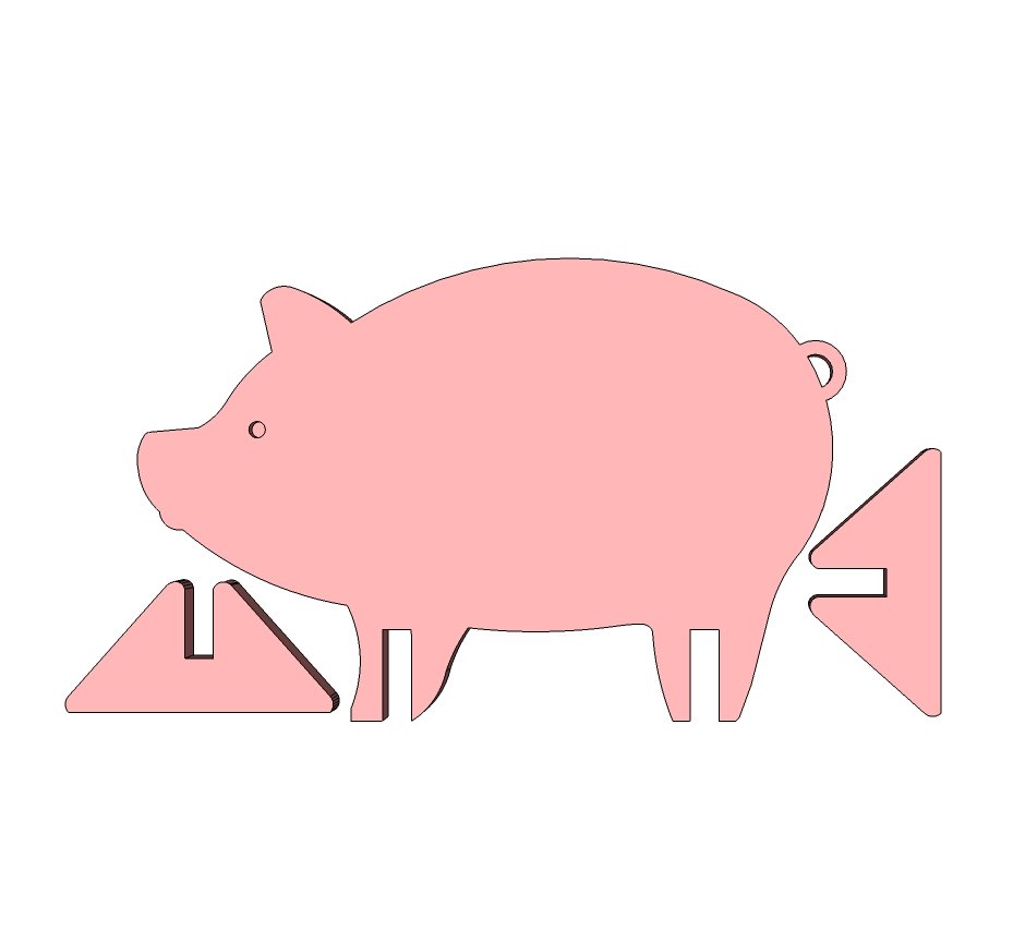 Pig Stand Up