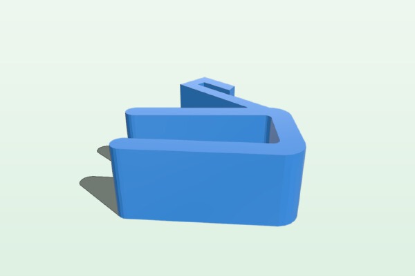 Saitek flight panels top rack mount | 3d print model