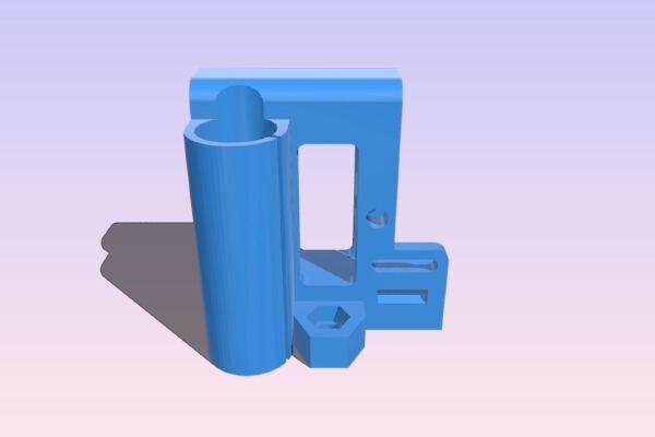 Prusa I3 Rework X-END-IDLER with Solidworks 2014 Source | 3d print model