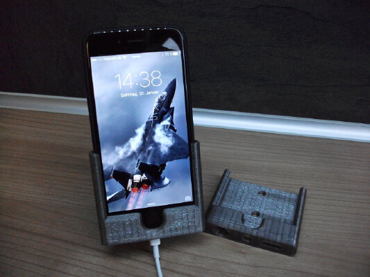iPhone 6 _ 6S Car Cradle With Lightning Support | 3d print model