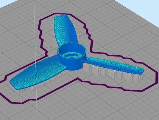 Replacement propellers for the Parrot Bebop