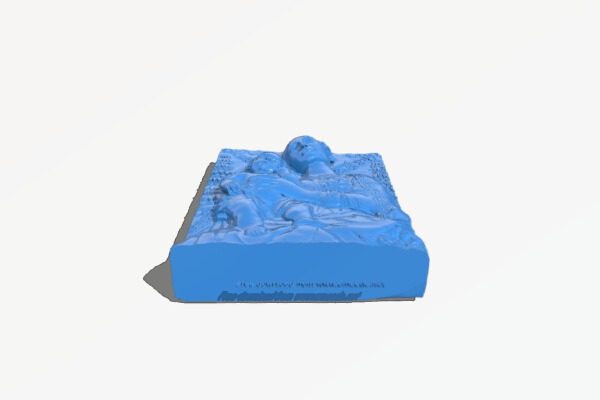 Icon of Madonna | 3d print model