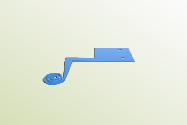Spiral Filament Guide | 3d print model