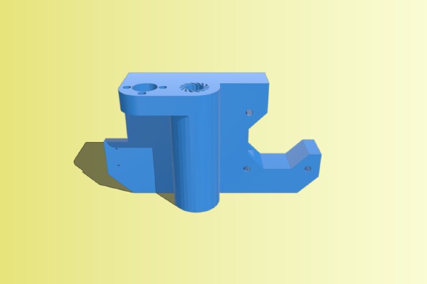 Hesine M505 Anet A8 (Prusa i3) X-Mount incl. 8mm bearing (LM8UU) and belt tensioner (version without Z-endstop) | 3d print model