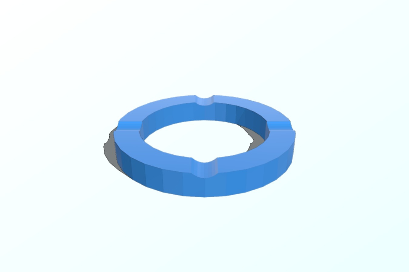 Coffee can ashtray collar
