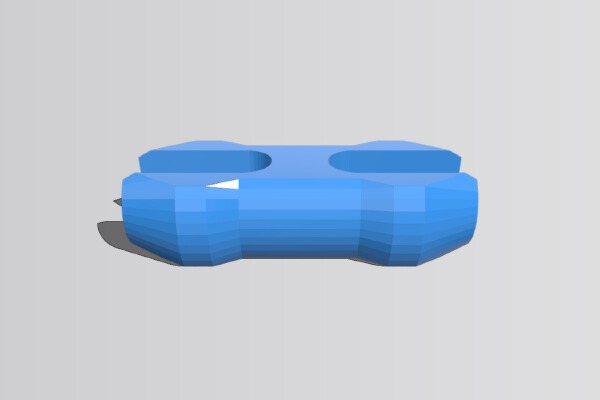 v2 pin leave connector | 3d print model