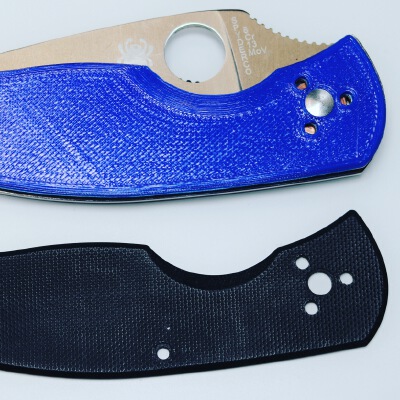 Knife Scales Spyderco Persistence | 3d print model