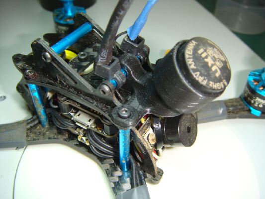 XJB-145 FPV antenna mount AXII & UXII | 3d print model