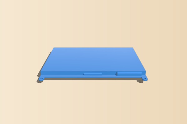 HDMI raspberry pi touch screen 1024*600 7inch Model | 3d print model