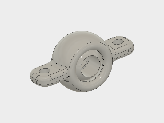 Bearing to Self-Aligning Bearing Converter | 3d print model