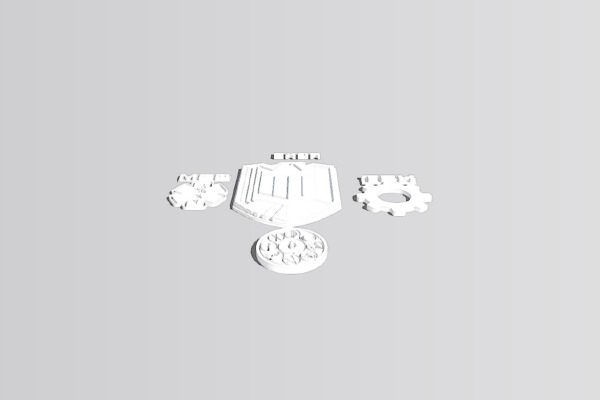 Dredd badge TECH DEPT | 3d print model