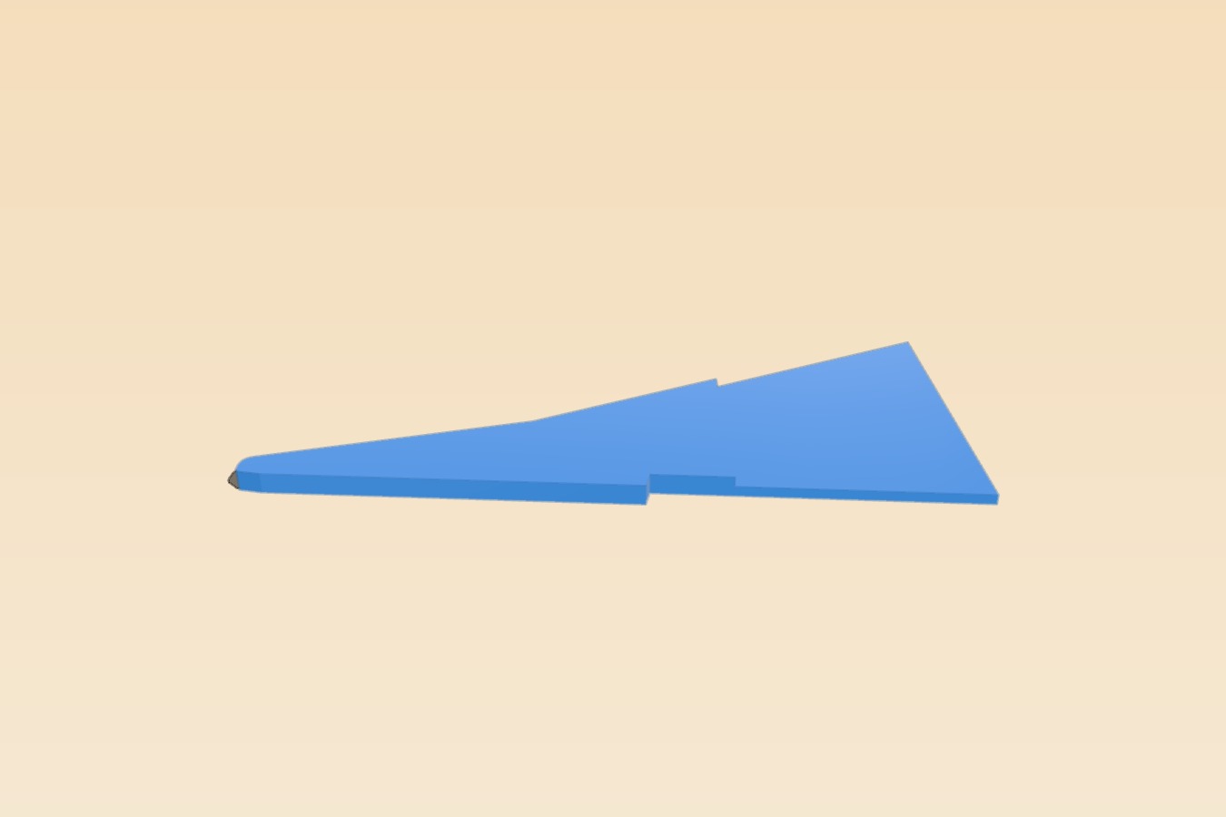 Stryker F-27C ParkZone Vertical Stabilizer
