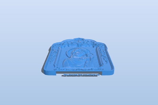 Icon of the Kazan Mother of God | 3d print model