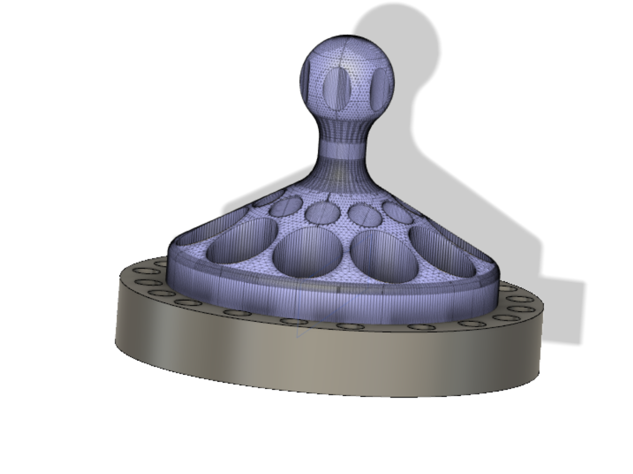 Essential oil carrier with holders for droppers (perfume making)