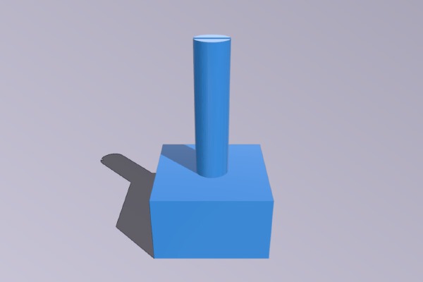 Duplo to Tinkertoy (uck-00f07m) | 3d print model