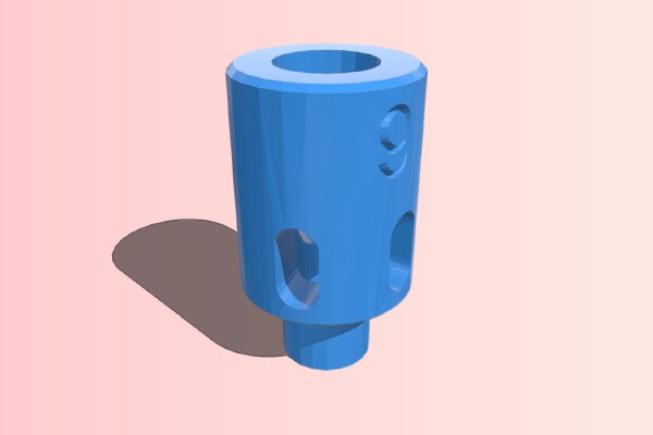 Hornady Bullet Feeder View Adapter | 3d print model