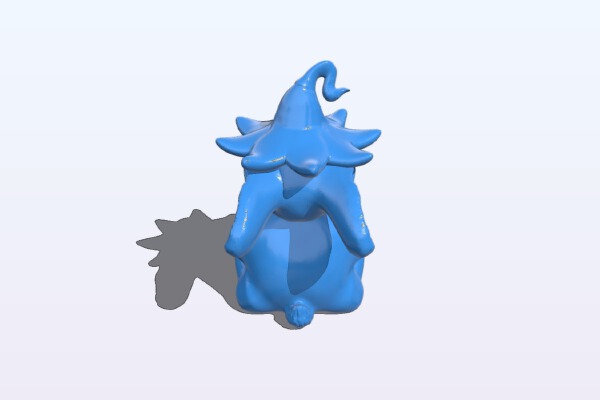 Bunny sitting up | 3d print model