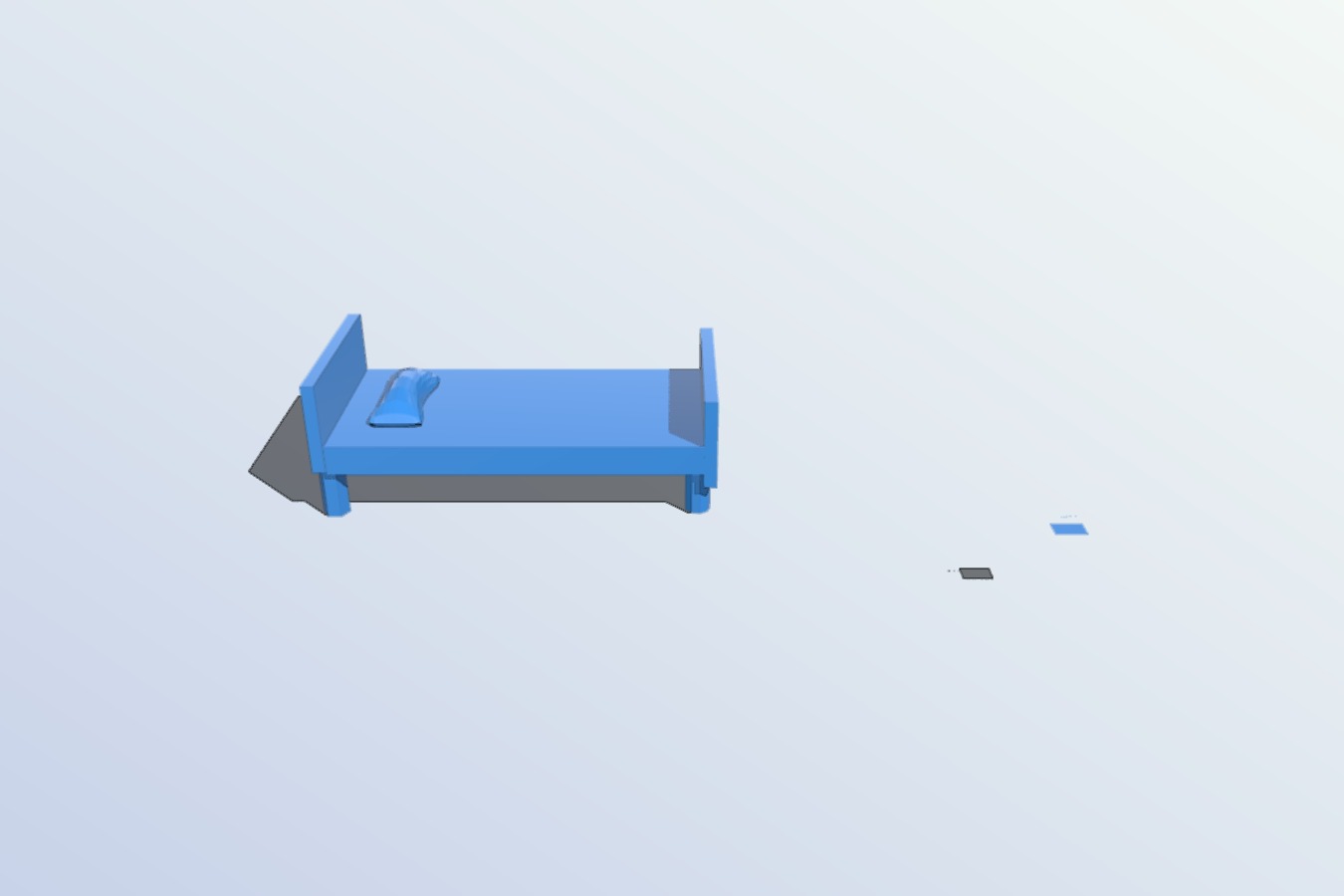 bed model as stl