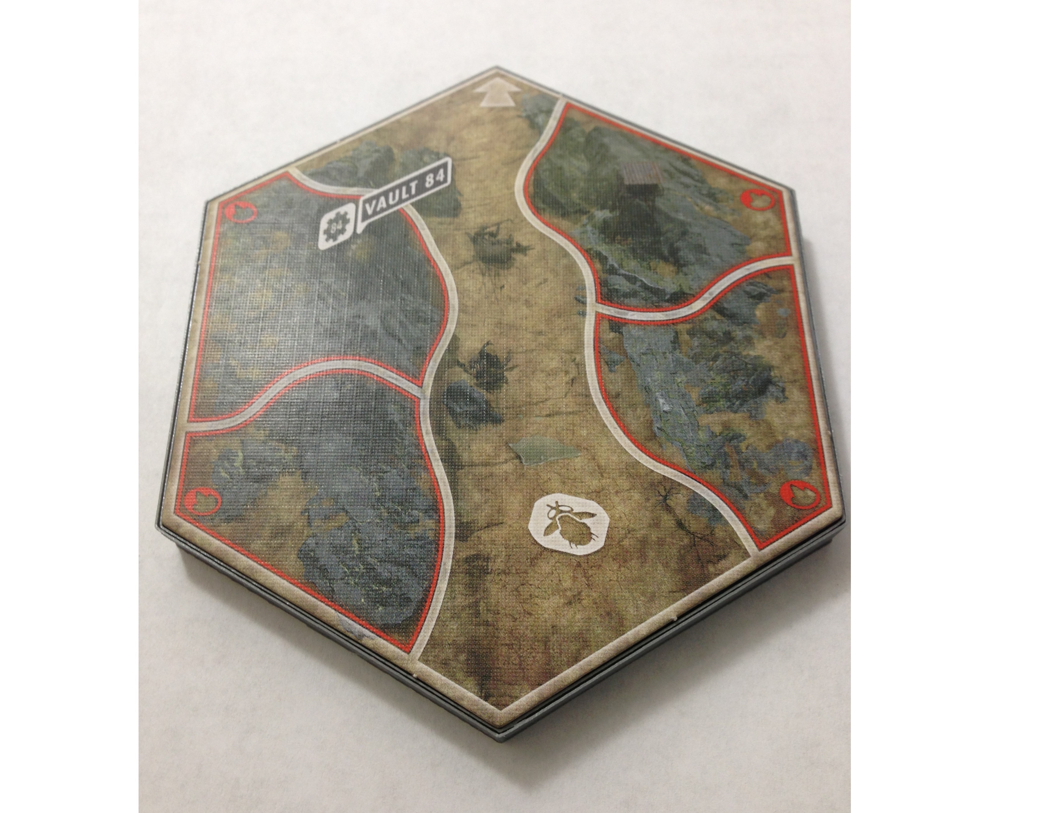 Fallout Magnetic Tiles (2017 Board Game) by Fantasy Flight Games
