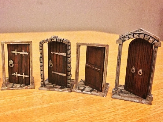 28mm Doors - Zombicide | 3d print model