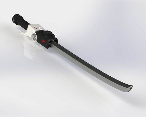 Mars Cybernetics Advanced Systems code-name Grasscutter (chainsword) | 3d print model