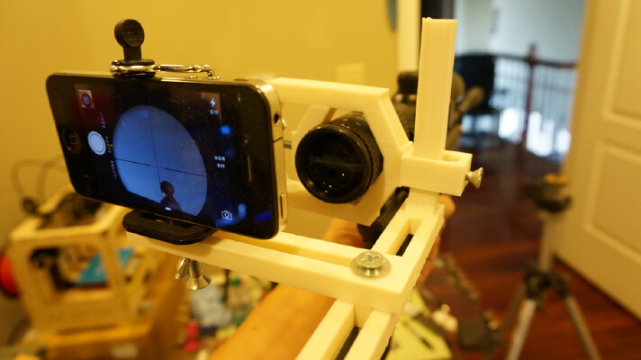 Gun Scope Camera Mount | 3d print model