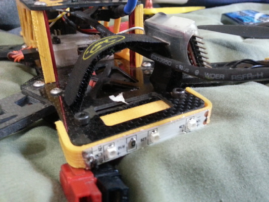 EMAX 250 Nighthawk Front + Rear Bumpers | 3d print model