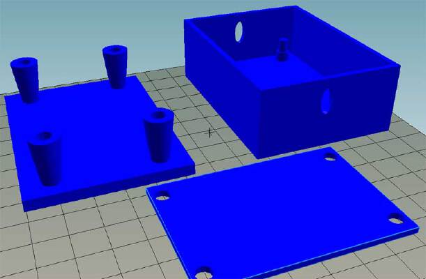 Coreva Solderable Pcb Casing | 3d print model