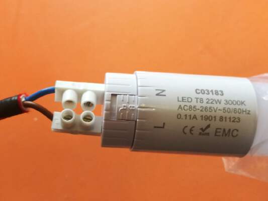 Led Tube Wall Mounts | 3d print model