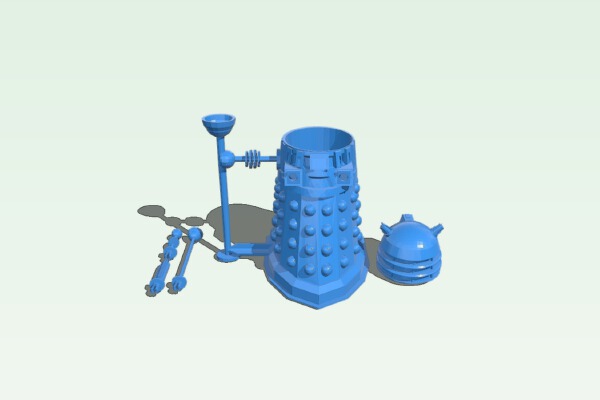 Dalek Mug _ Cup | 3d print model