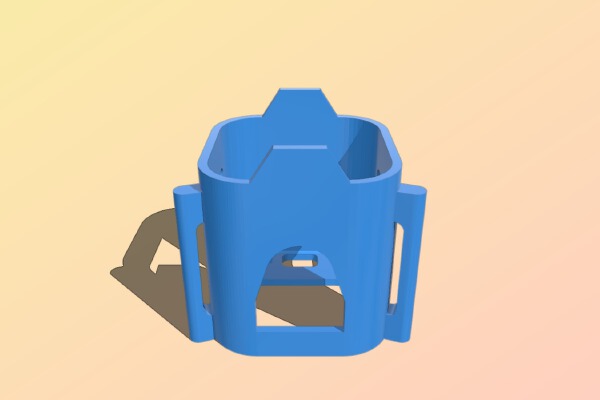 Go pro session 5 mount | 3d print model